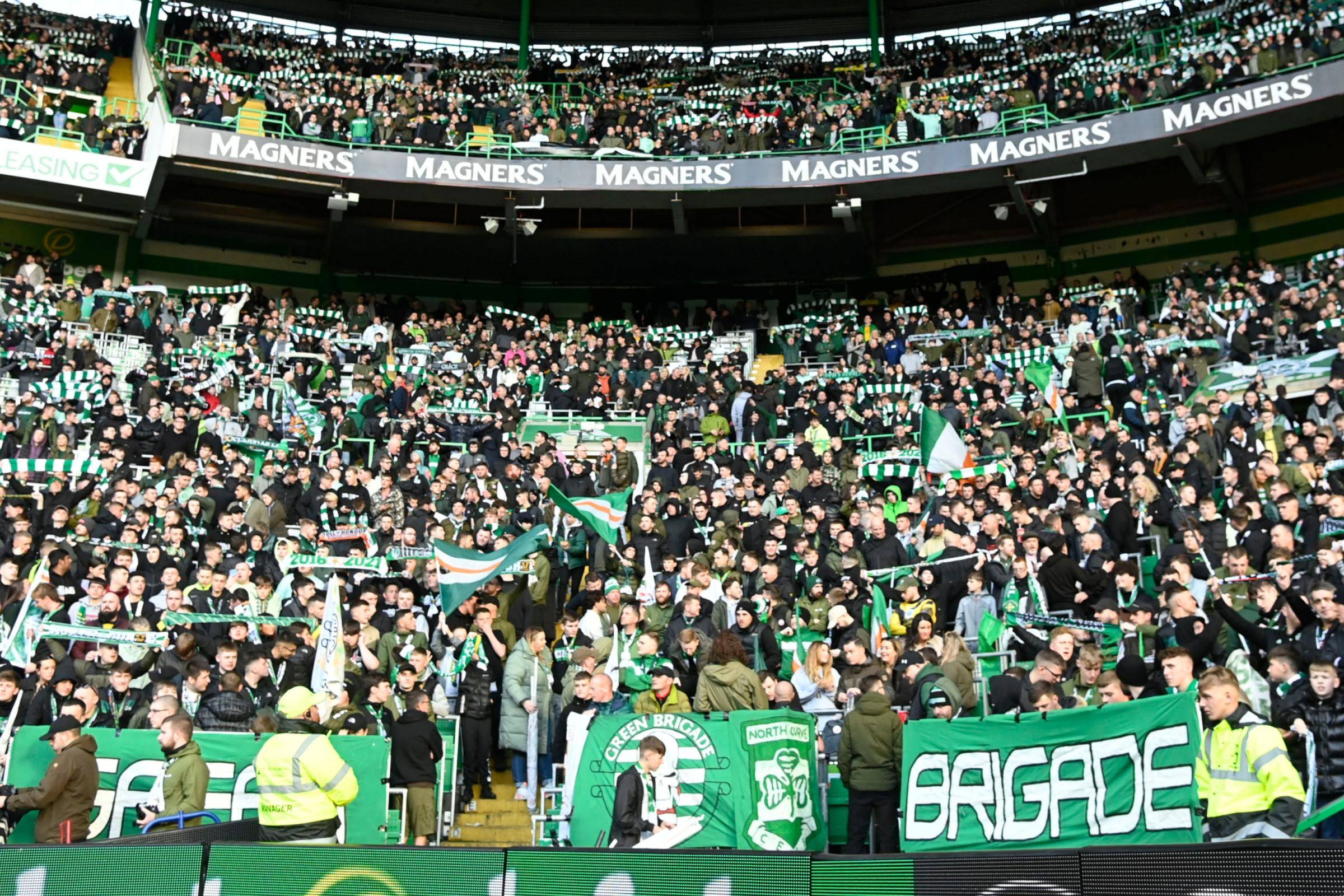 Green Brigade call on Celtic supporters to ‘welcome home’ their team for title party