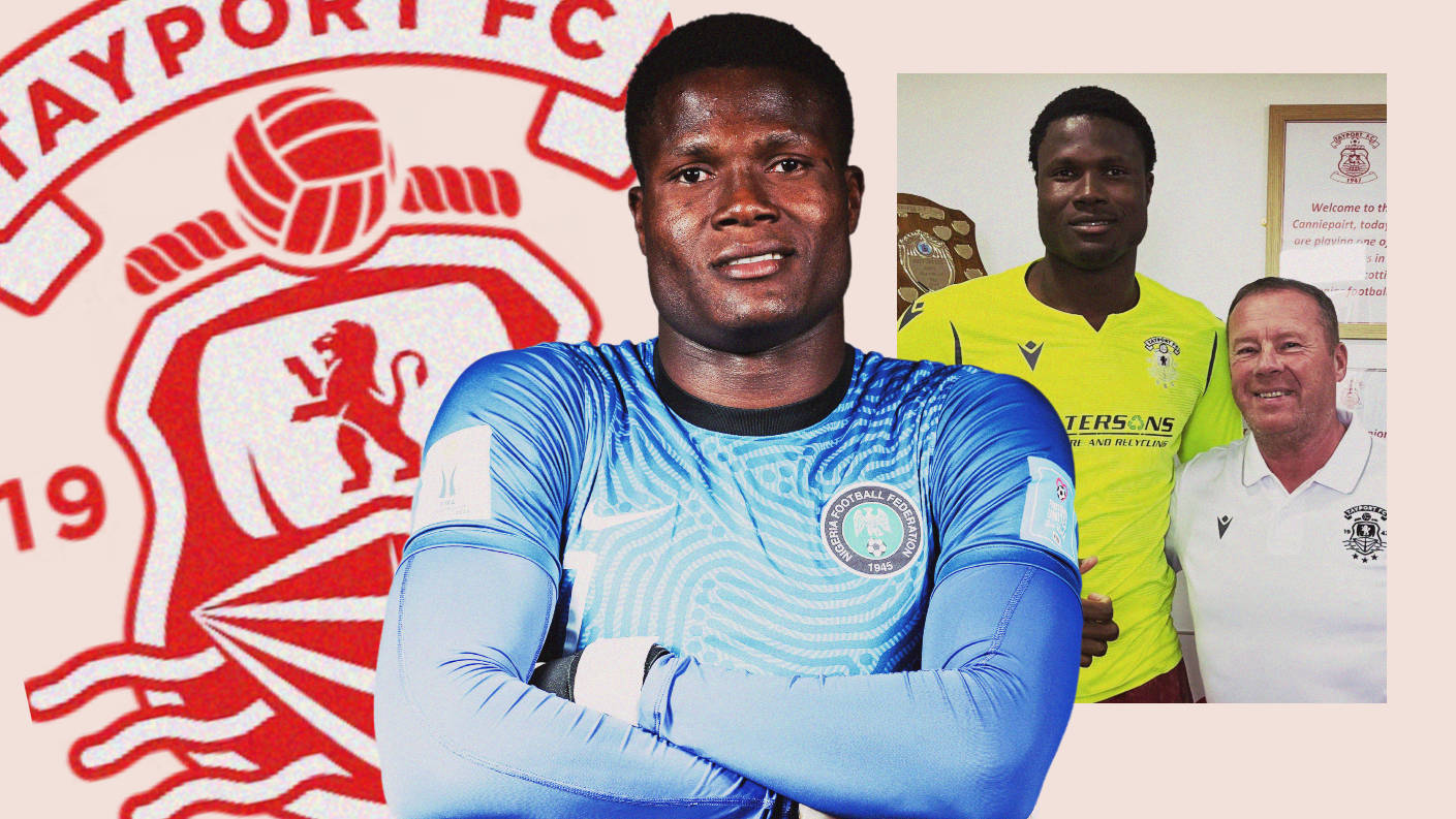 How Celtic and Aberdeen-linked Nigeria keeper ended up playing in Scottish sixth tier