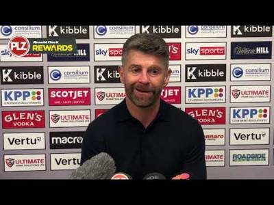 ‘I’m disappointed we didn’t win’ | Stephen Robinson reacts to St Mirren 2-2 Rangers
