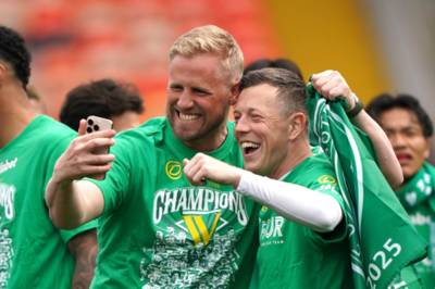 Kasper Schmeichel provides major Celtic update on possible injury timeline