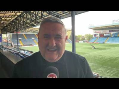 Peter Martin reacts to Kilmarnock 2-0 Ross County