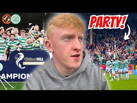 The Moment Celtic Were Crowned Champions. Again!