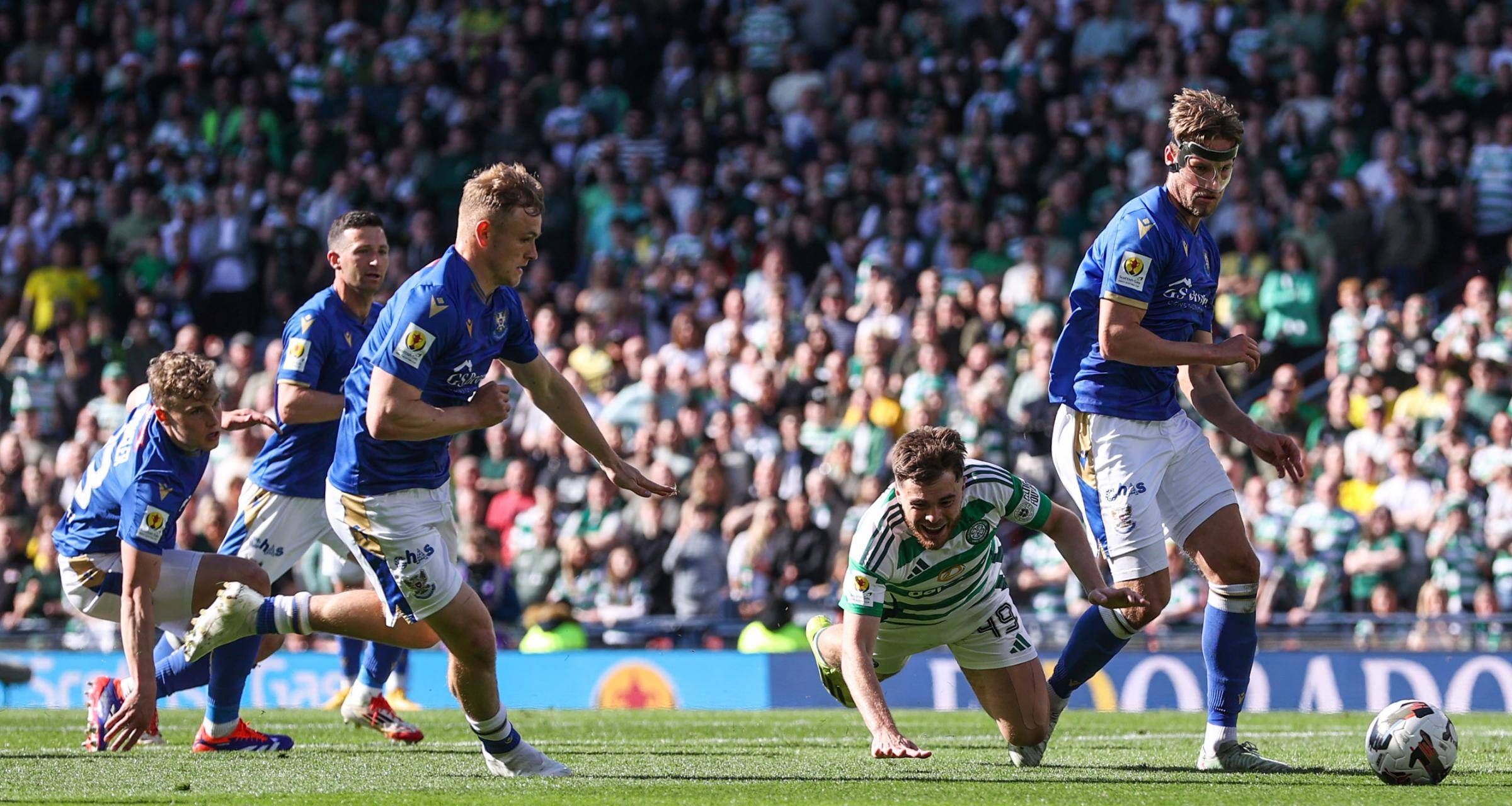 Willie Collum delivers verdict on Celtic’s denied penalty vs St Johnstone