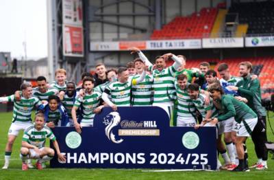 ‘In 2022 I was in that stand’: Emotional McCowan goes full circle with Celtic title