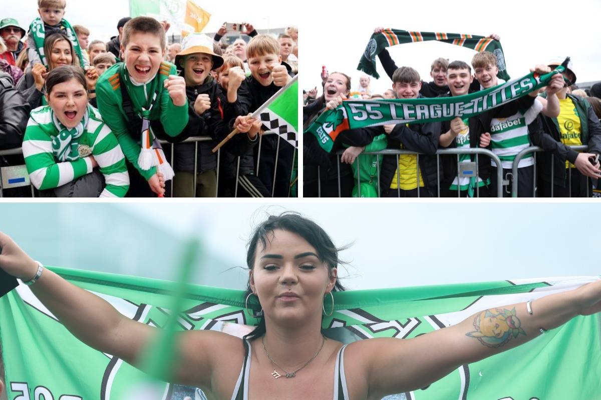 22 brilliant photos of Celtic fans celebrating the club’s historic Scottish Premiership title win &ndash; gallery