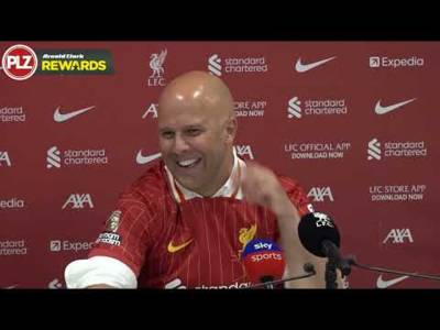 Arne Slot REACTS to WINNING the Premier League!