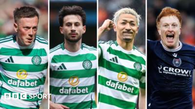 Celtic trio and Murray vie for player of the year