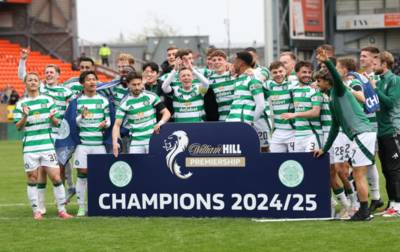 How Virgil van Dijk, Alex Valle and Trevor Sinclair reacted to Celtic’s 55th Premiership title win