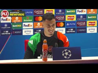 Gabriel Martinelli Press Conference ahead of Arsenal vs PSG clash!