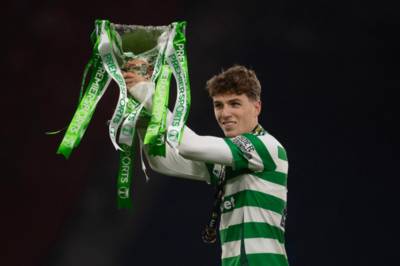 Celtic transfer target up for major award alongside Arne Engels, as he admits seeing ‘odd thing’ about links