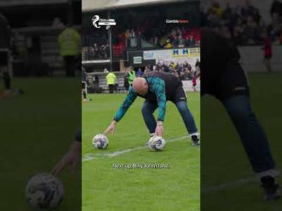 Jeans under football shorts??! – Somerset Park, 26th April.