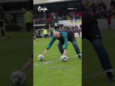 Jeans under football shorts??! – Somerset Park, 26th April.