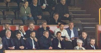 Brendan Rodgers reveals his unseen exchange with Rangers boss Barry Ferguson after Celtic boss met rival in stands