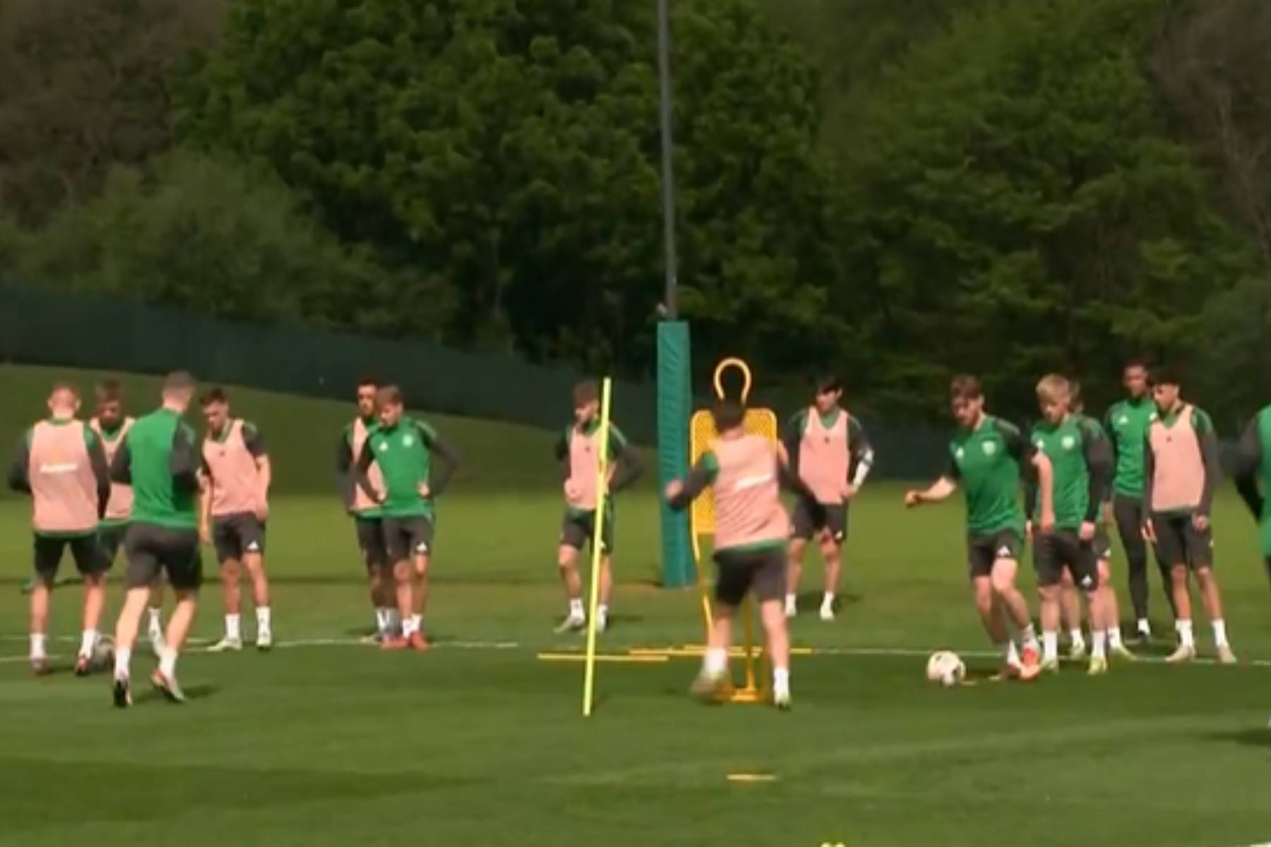 Four key players miss Celtic training ahead of Rangers derby game