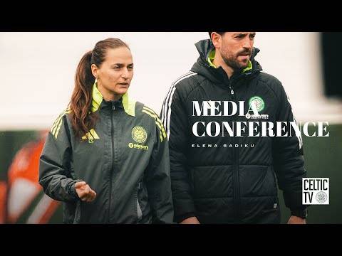Full Celtic FC Women Media Conference I Elena Sadiku (02/05/25)