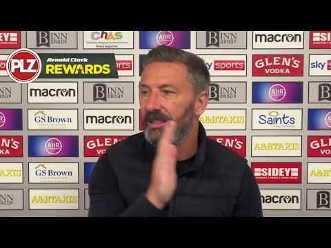 Derek McInnes Post Match Interview | St Johnstone 0-2 Kilmarnock | Scottish Premiership