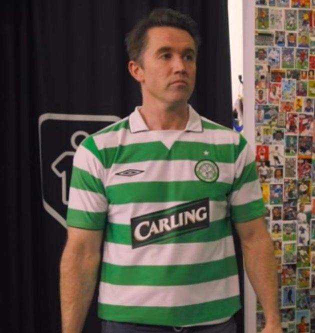 Hollywood A-Lister shows off Celtic shirt after selecting retro jersey