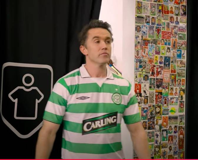 Wrexham owner picks up Celtic shirt as tribute to ‘Irish links’ plus Italian top once worn by Rangers hero