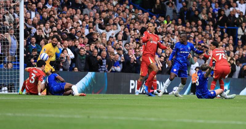 Virgil van Dijk commits bizarre goal gaffe to leave Liverpool fans and teammate completely baffled