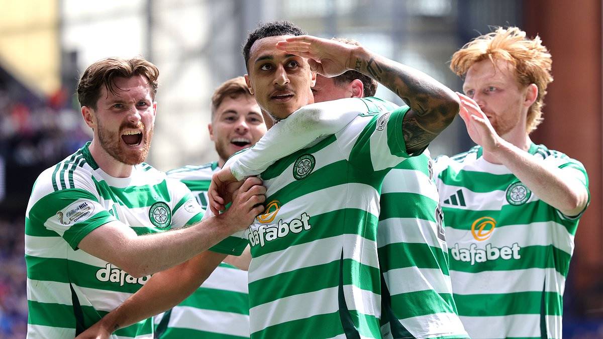 A GAME OF TWO STRIKERS: Adam Idah and Cyriel Dessers ensure it’s honours even in a game neither O** F*** side deserved to lose