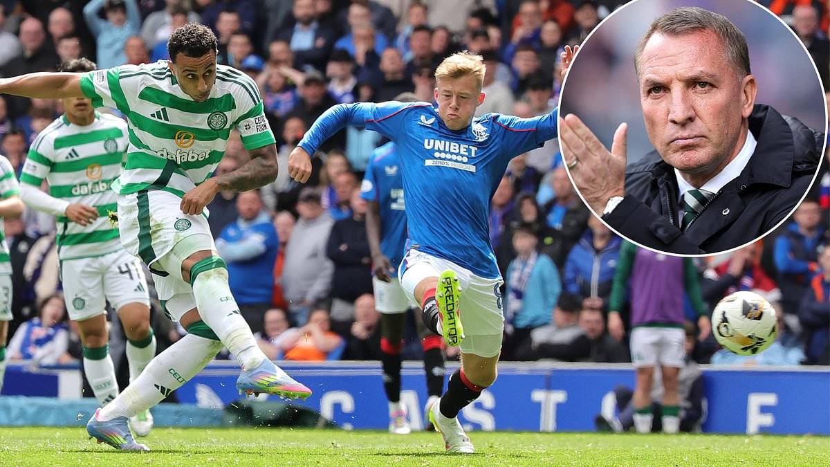 ADAM’S A BIG-GAME PLAYER: Brendan Rodgers hails striker Idah after Ibrox equaliser and says he has more than proven his worth to Celtic