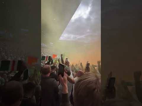 Celtic Fans Singing Simply The Best At Ibrox