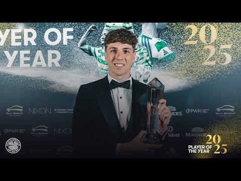 CelticFC 2025 POTY Awards | Men’s Young Player of the Year, Arne Engels (04/05/25)
