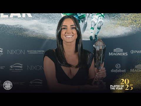 CelticFC 2025 POTY Awards | Women’s GOTS winner, Shannon McGregor (04/05/25)