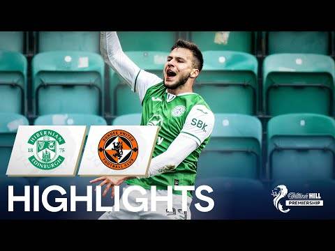 Hibernian 3-1 Dundee United | Hibs Go Clear In Third With BIG Win | William Hill Premiership