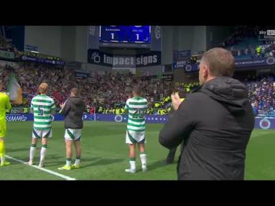 Rangers 1-1 Celtic | Full Time Scenes