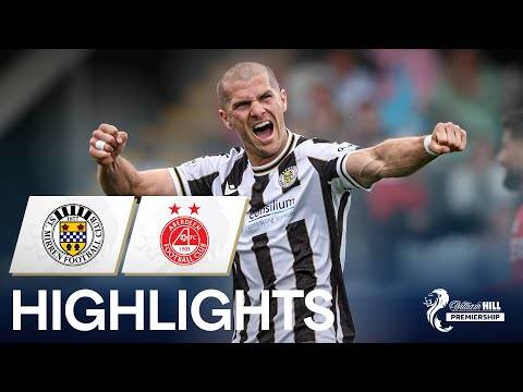 St Mirren 1-0 Aberdeen | Saints Keep European Hopes Alive! | William Hill Premiership