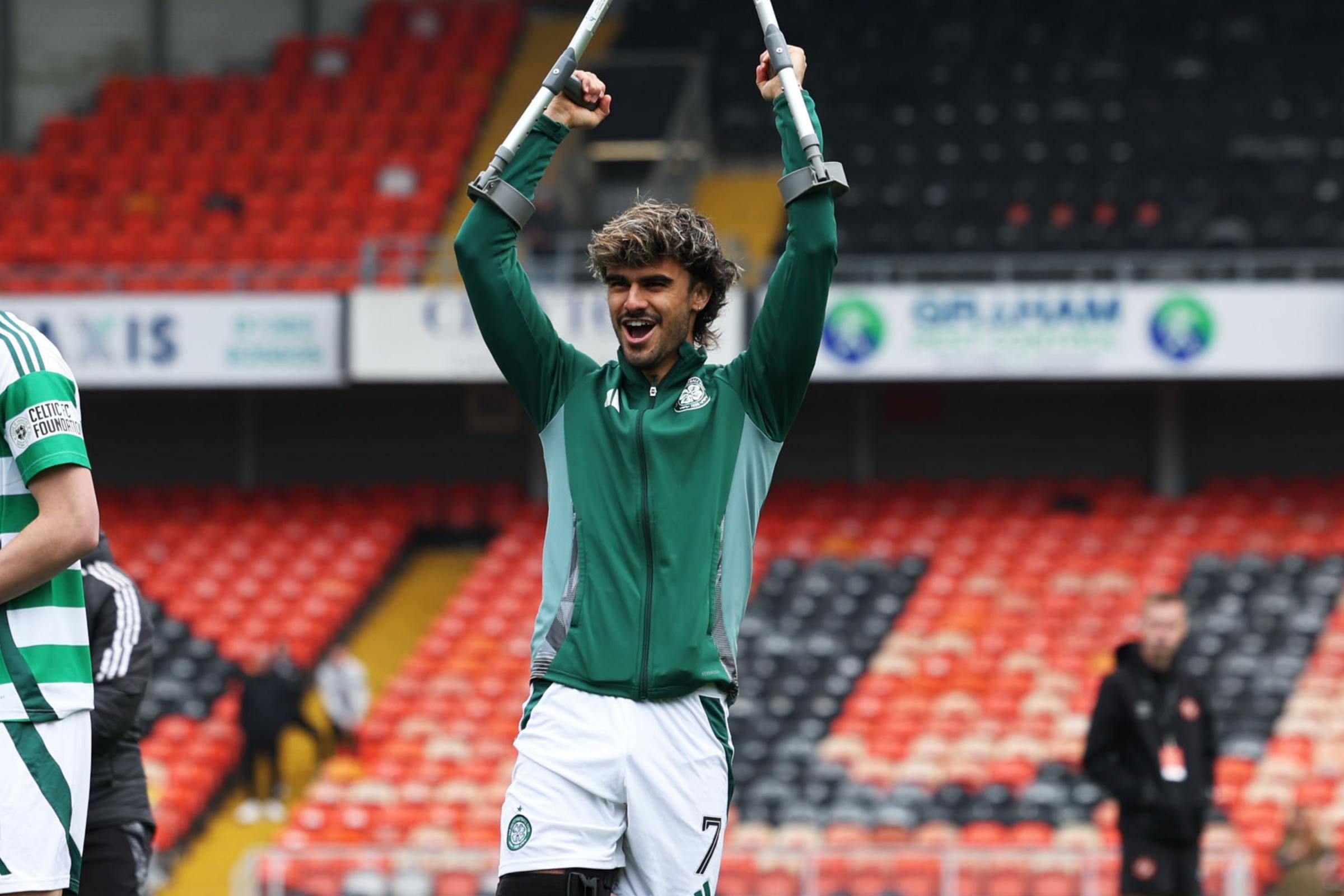 Celtic winger Jota posts x-rated update on Instagram after injury blow