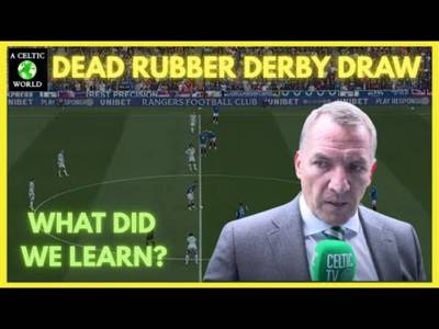 Dead Rubber Derby Draw