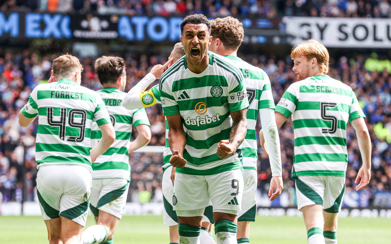 Fresh footage- Adam Idah’s Ibrox glory
