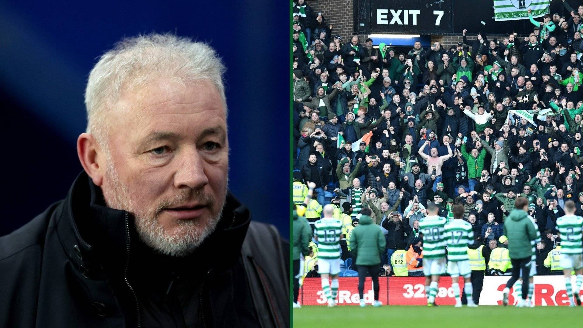 Ally McCoist shares what he really thought after watching Celtic fans troll Rangers anthem at Ibrox