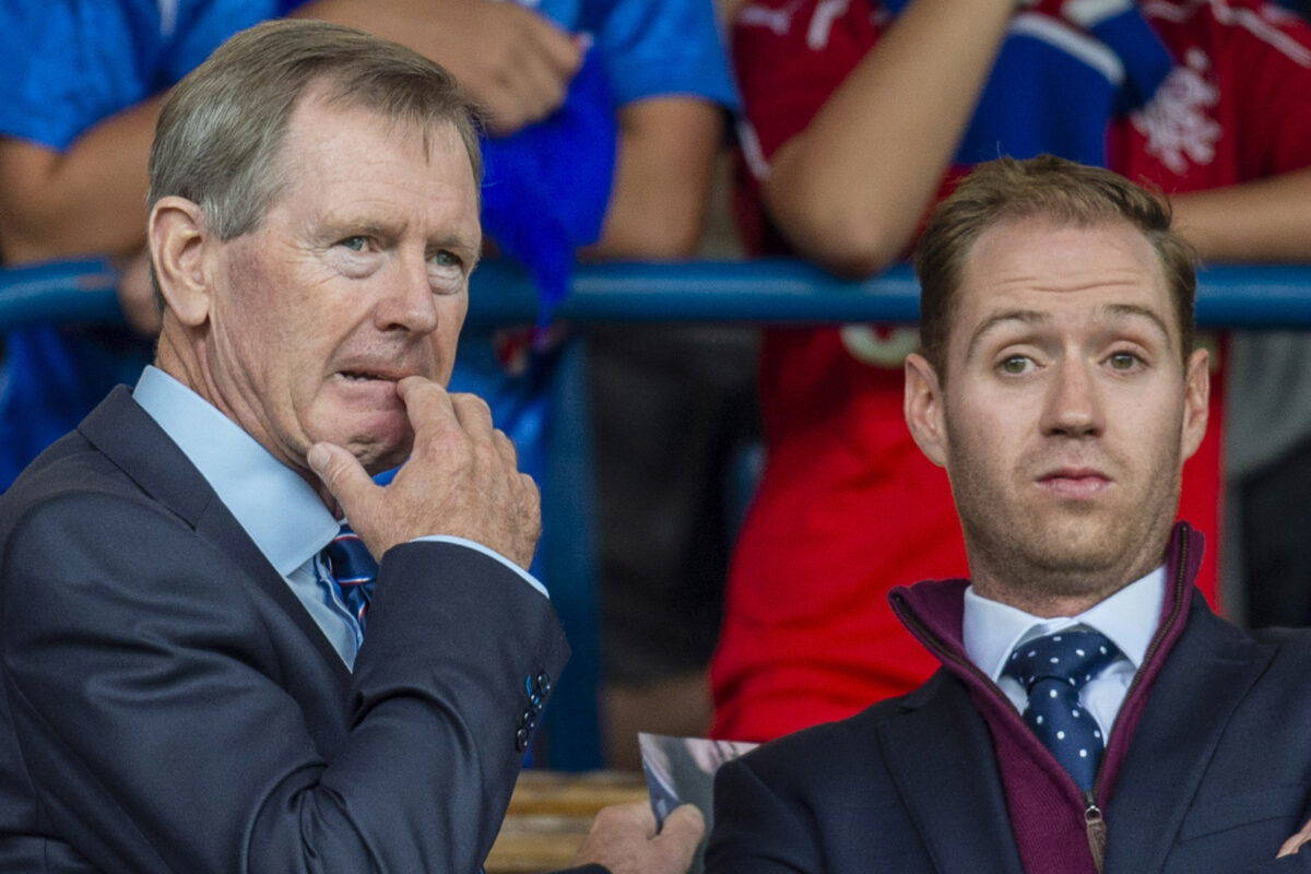 King: “I see this as a bit of a legacy issue for me, if I might sound that grand”. The glib and shameless liar takes the BS to the next level, as he sells crazy about catching Celtic & still clinging to 55