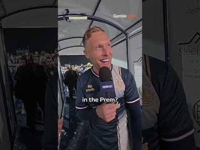 Sam North was at Falkirk’s dramatic promotion finale and spoke to Scott Arfield on what it meant!
