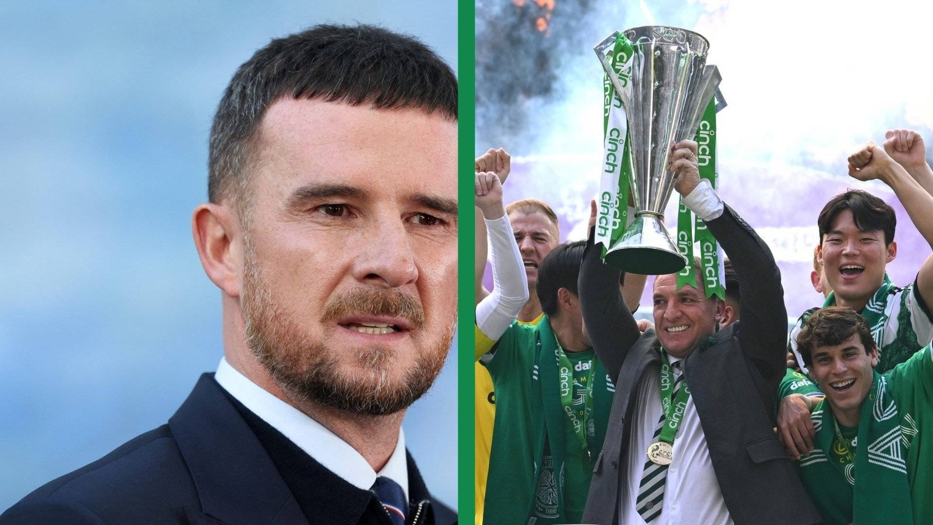 Simon Jordan sends ‘foolish’ Brendan Rodgers and Barry Ferguson message to Rangers as Celtic dominate