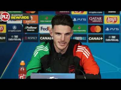 “We need to have BIG balls”| Declan Rice Press Conference | PSG vs Arsenal