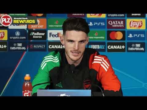 “We need to have BIG balls”| Declan Rice Press Conference | PSG vs Arsenal