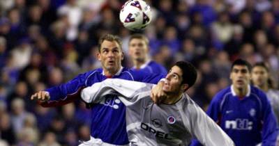 Mikel Arteta handed Rangers reminder as Arsenal boss suffers painful PSG flashback from old Ibrox pal