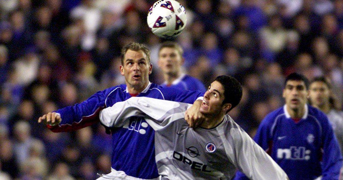 Mikel Arteta handed Rangers reminder as Arsenal boss suffers painful PSG flashback from old Ibrox pal