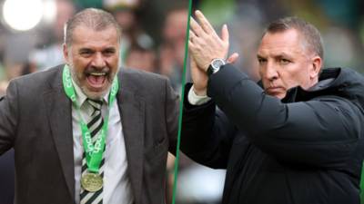 ‘You look at’. Chris Sutton makes claim about Ange Postecoglou that Brendan Rodgers should take note of
