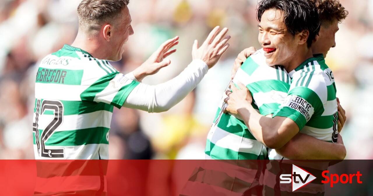 Champions Celtic now 20 points clear after hitting back to defeat Hibernian