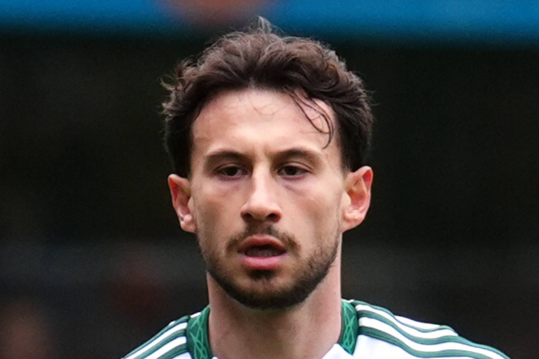 Kuhn Celtic training injury clarified as winger spotted with stitches