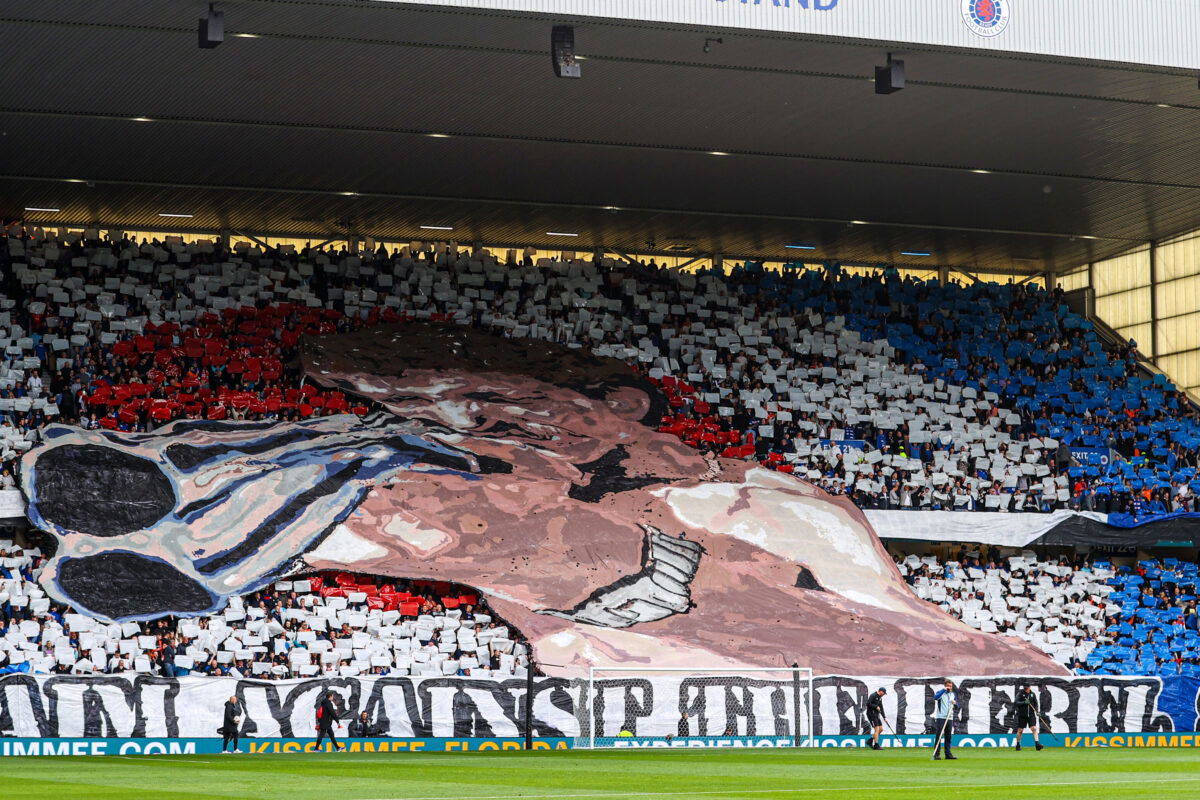 Keevins seems to think that Graeme Souness would be offended by a TIFO aimed at Celtic fans with his image on it, I doubt that somehow