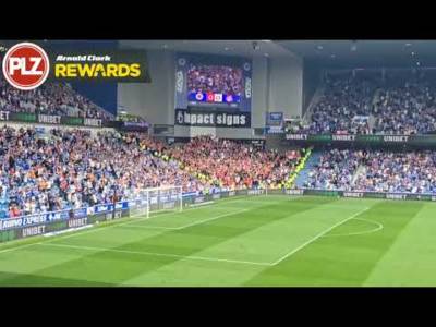Rangers Fans Singing “Simply The Best” Ahead of Kickoff at Ibrox