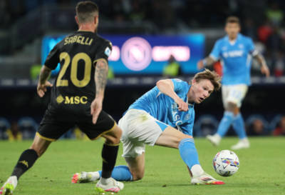 Scott McTominay brilliance but Napoli stutter as ex-Celtic man has say on dramatic night in Serie A title race