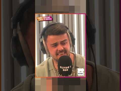 Cammy Bell just loves hoovering!