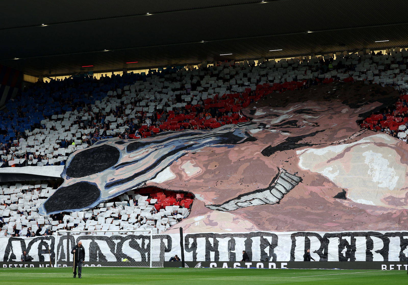 Celtic fans targeted but Souness the real victim? Demented hack finally loses it.